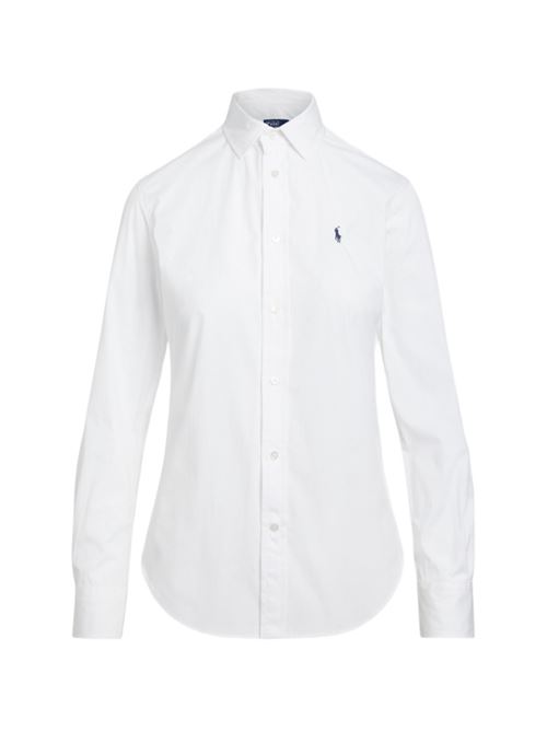 Camicia da donna , classica, manica lunga, colore bianco POLO RALPH LAUREN | 211941509002